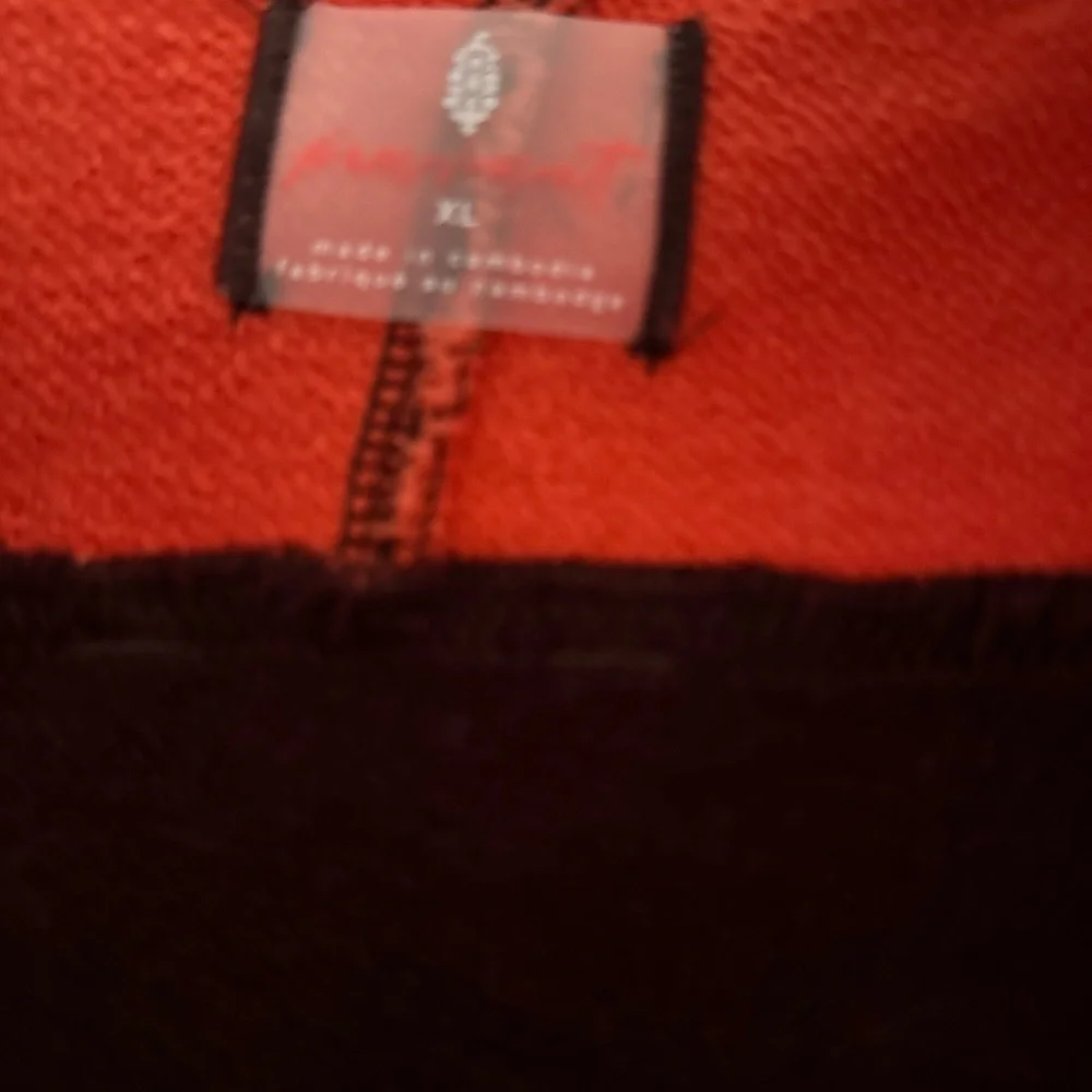 NWT Free People size XL half zip sweatshirt - Picture 6 of 8